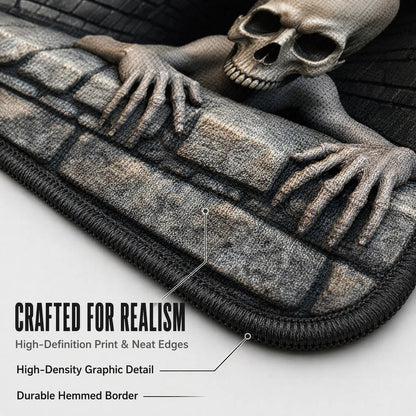 Halloween Decorations, Halloween Door Mat, Illusion Rug 3D Visual Hole Design Rug Spooky 👻