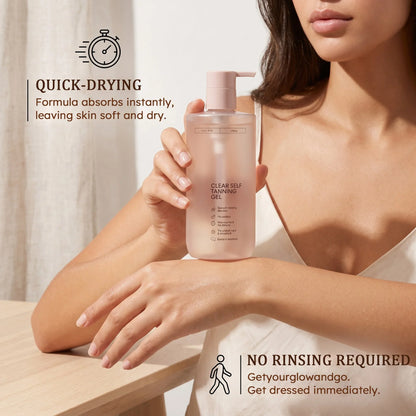 Clear Tanning Gel-Get Natural Tan Under The Sun✨