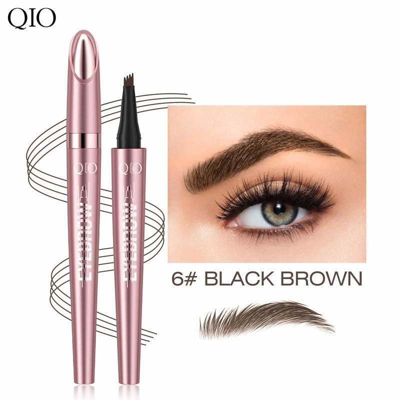 🖌️ Waterproof Micro-Fork Brow Pencil – Natural Hair-Like Brows👁️