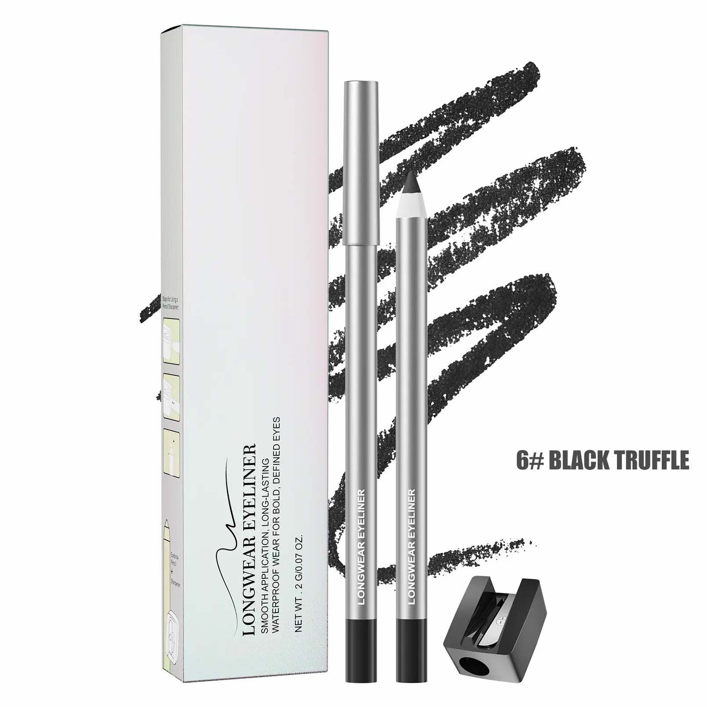Waterproof Gel Eyeliner Pencil with Ultra Smooth Creamy Glide ✨