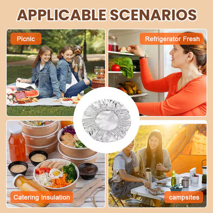Food Insulation Cover, Premium Aluminum Foil Cover for Dining Table🍽️