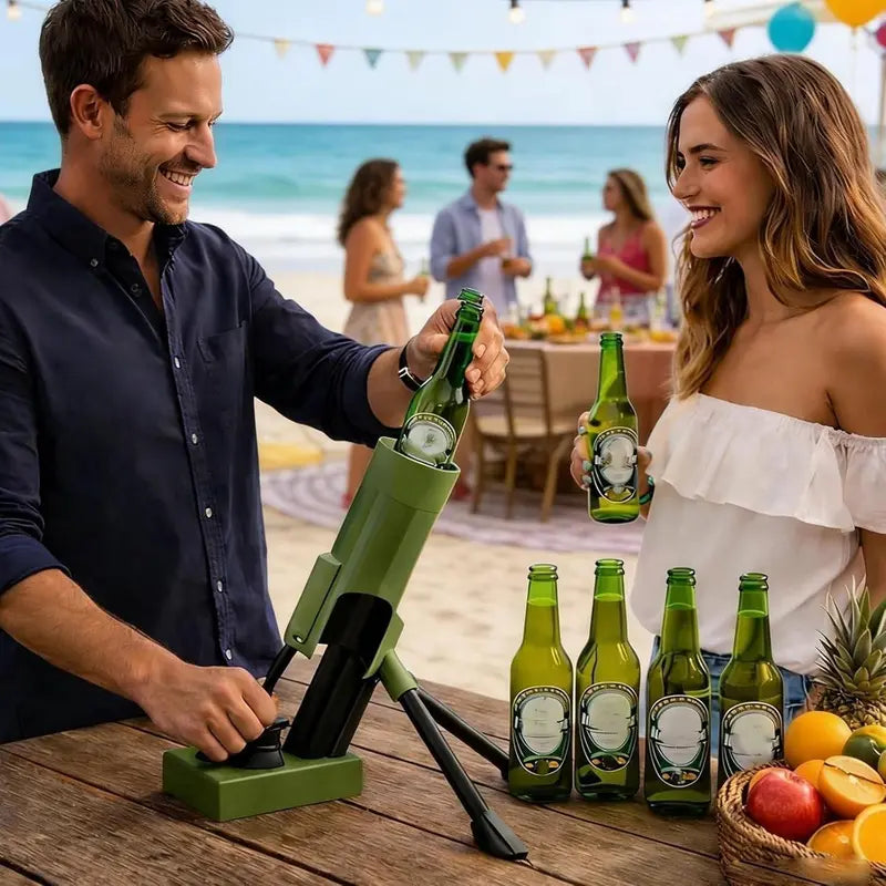 Mortar Cap Launcher Bottle Opener for Party Bar Decor🚀