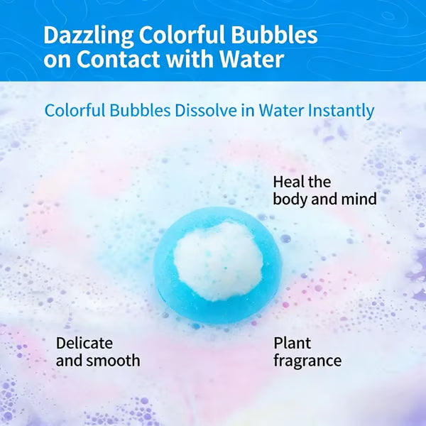 Easter Basket Stuffers for Boys & Girls - Skin-Soothing Bath Fizzies Gift Set🎁