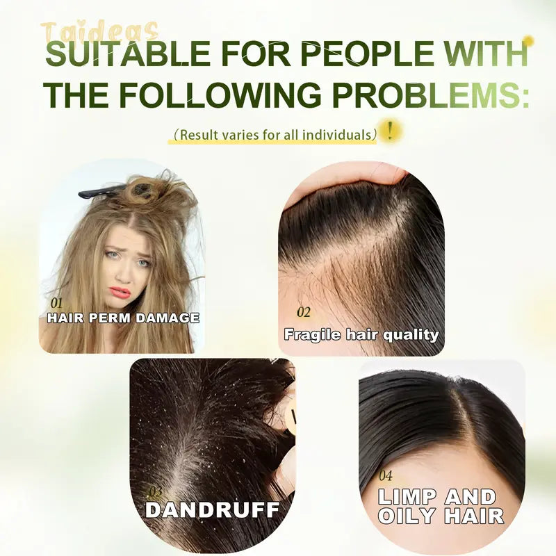 Anti-Hair Fall HairLoss Treatment Shampoo Oil Control Anti Dandruff Haircare