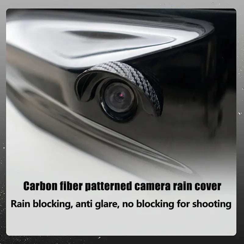2PCS Car Reverse Camera Rain Cover, Anti-Fog Waterproof Protection Hood🌧️