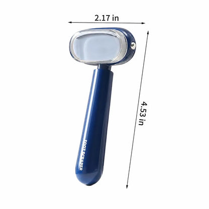 Dual‑Sided Foot Callus Remover, Replaceable Stainless Steel Blade Foot Scraper🦶