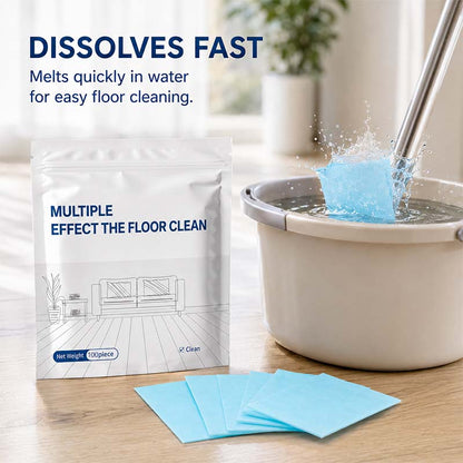 Floor Cleaning Sheets | Fast Dissolve, No Residue Floor Cleaner for Daily Mopping🧼