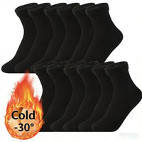 12 Pieces/6 Pairs Black