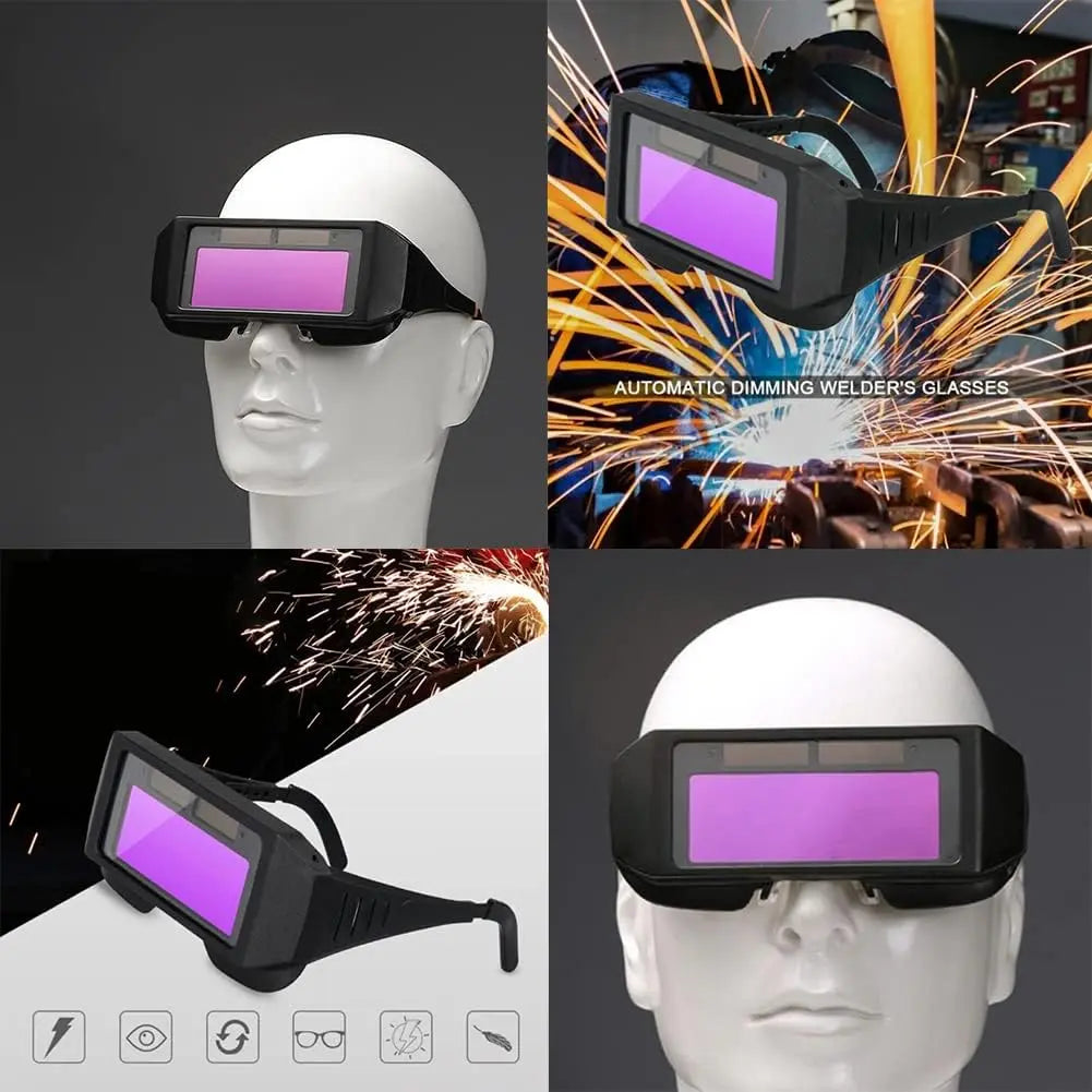 Industrial Welder Safety Glasses, Auto‑Darkening Welding Goggles🕶️🛡️