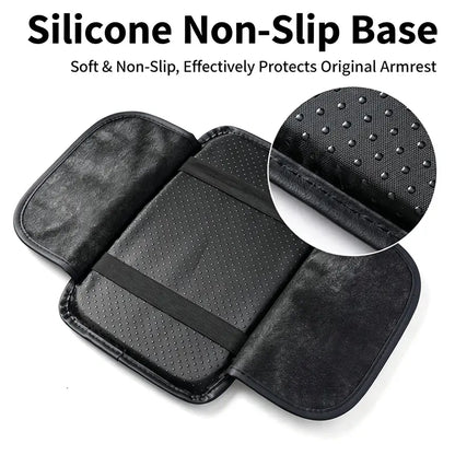 Multifunctional Car Armrest Box Cushion with Built-in Storage Bag🚙