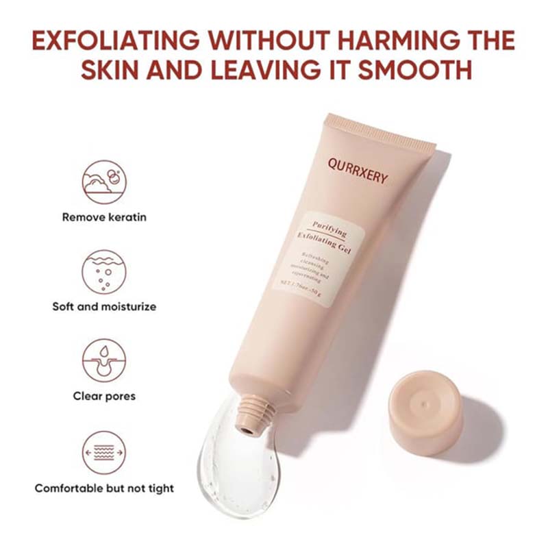 Purifying Exfoliating Gel | Gentle Dead Skin Remover, Pore Minimizing Brightening Exfoliator🔥