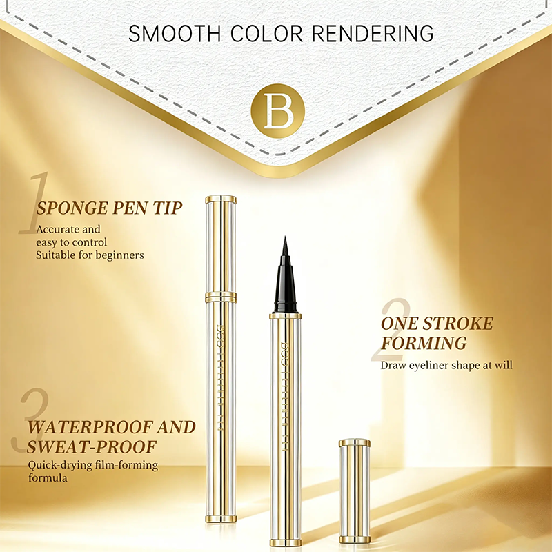 Waterproof Lambskin Eye Pencil Eyeliner - Long Wear, Smudge-Proof, Smooth Thick Tip🖤✨