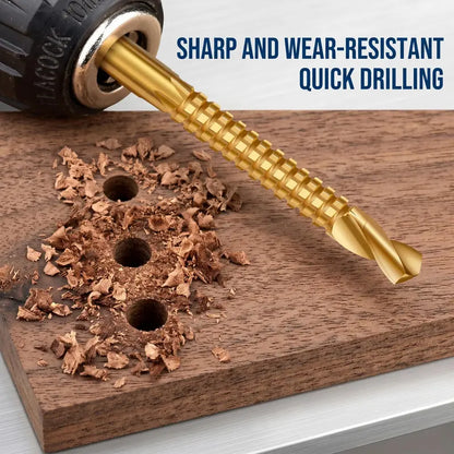 6 Counts Multi-Purpose Metalworking Drill Bits for Boring, Cutting and Polishing🛠️
