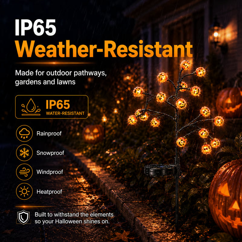 👻Early Halloween Sale 49% OFF🎃 Solar Pumpkin Stake Lights