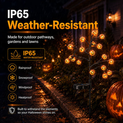 👻Early Halloween Sale 49% OFF🎃 Solar Pumpkin Stake Lights
