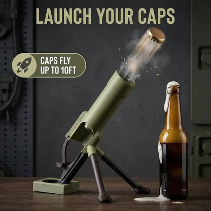 Mortar Cap Launcher Bottle Opener for Party Bar Decor🚀