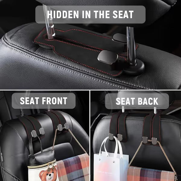 Car Purse Hook Purse Hook for Car Seats Headrest Car Seat Hooks,Heavy Duty Vehicle Organizer👜