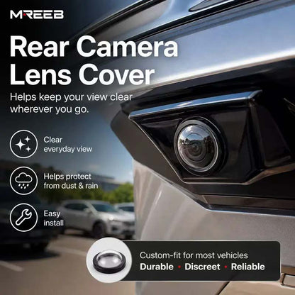 2Pcs Mirror Shape 360 Panoramic Rearview Car Camera Lens Cover🚗📷