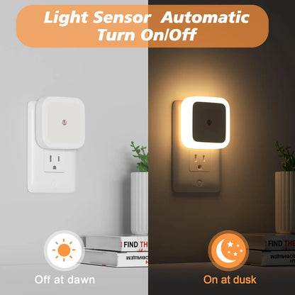 6-Pack Compact Ultra-Energy-Saving Smart LED Night Lights🛋️