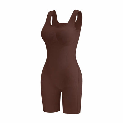 Tummy Control Butt Lifter Faja Bodysuit, Back Support Scrunch Back Open Design🍑