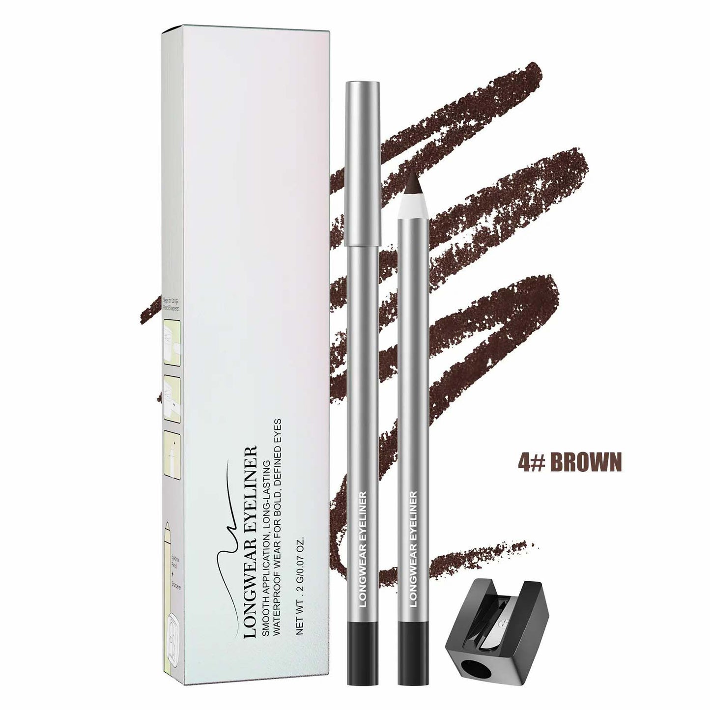 Waterproof Gel Eyeliner Pencil with Ultra Smooth Creamy Glide ✨