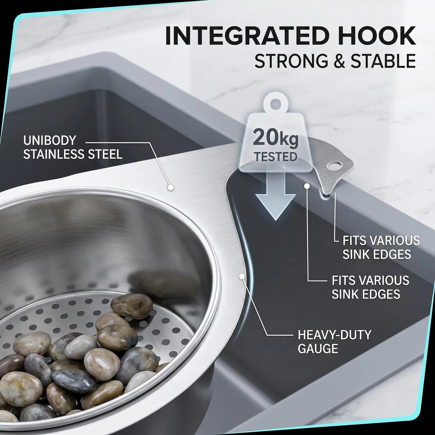 Stainless Steel Swan Sink Strainer Basket🦢💧