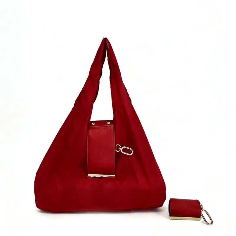 Compact Foldable Keychain Tote Bag,Daily Errands & On-the-Go Use🛍️