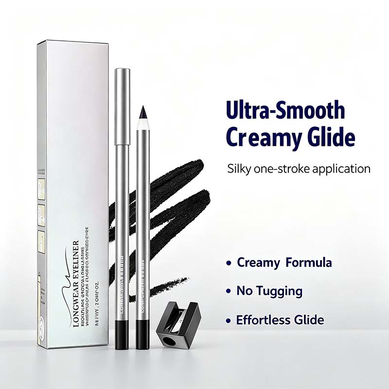 Waterproof Gel Eyeliner Pencil with Ultra Smooth Creamy Glide ✨