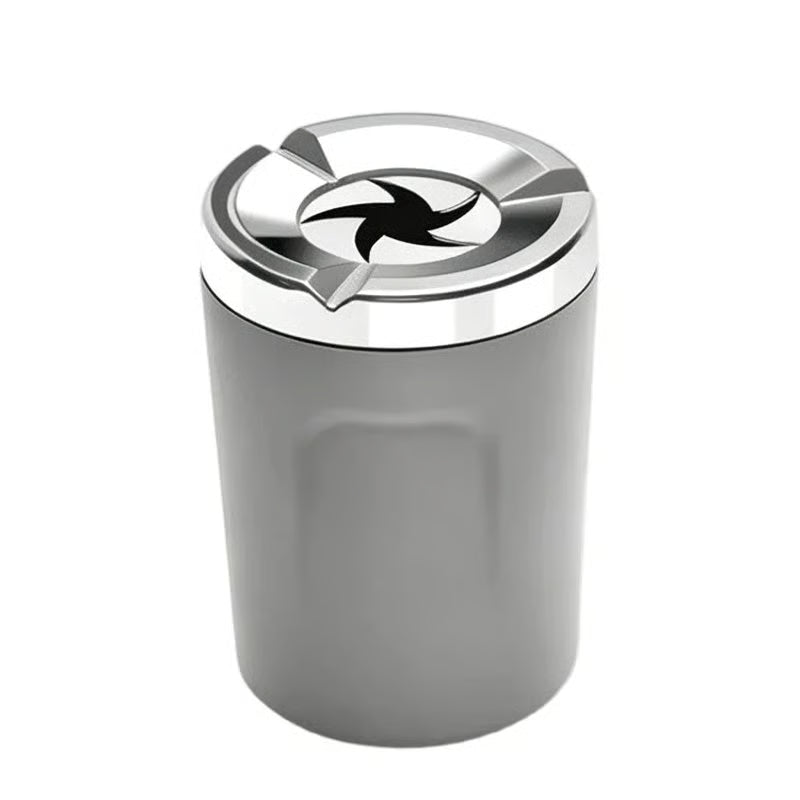 Rotating Sealed Lid Car Ashtray Odor Resistant Auto Cigarette Ashtray Fits Vehicle Cup Holder🚗