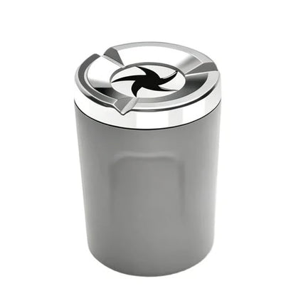 Rotating Sealed Lid Car Ashtray Odor Resistant Auto Cigarette Ashtray Fits Vehicle Cup Holder🚗