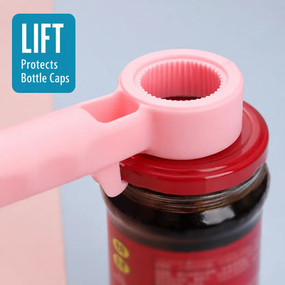 4-in-1 Multi-Function Bottle & Jar Opener, Bunny-Shaped Kitchen Opener Tool  🐰