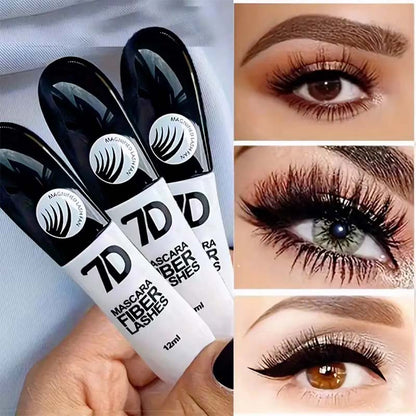 7D Silk Fiber Black Lengthening Mascara  - Adult Beauty Makeup👁️✨