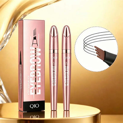 🖌️ Waterproof Micro-Fork Brow Pencil – Natural Hair-Like Brows👁️
