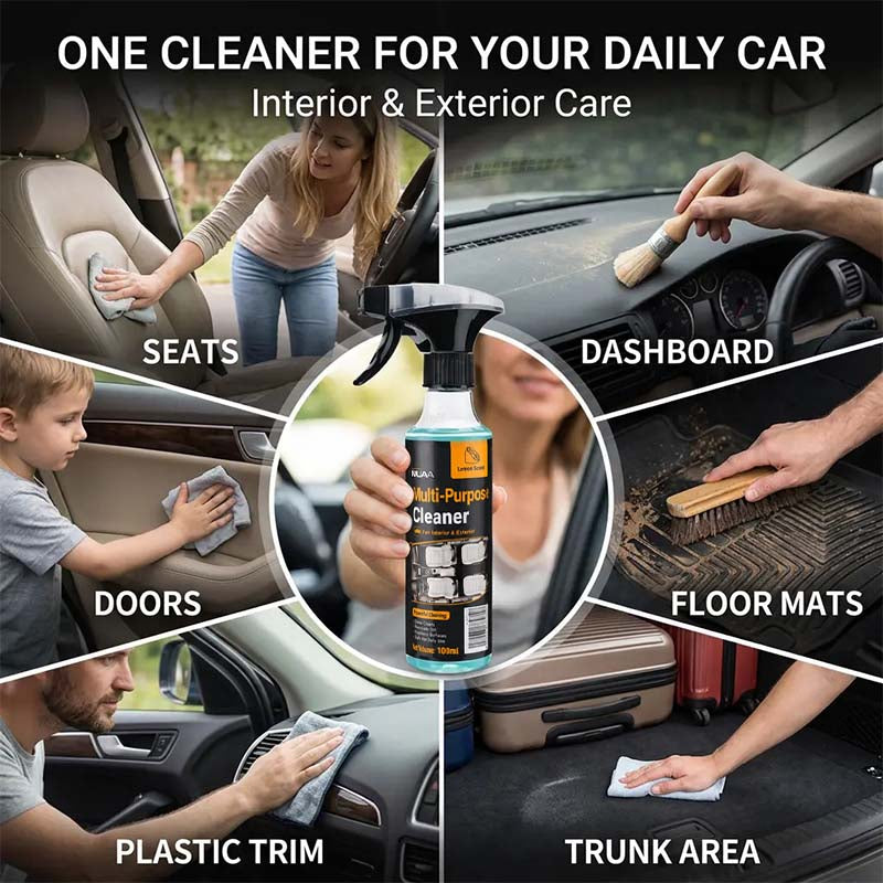 Multi-Purpose Cleaning Spray, Heavy Duty Dual-Action Degreaser & Stain Remover🚙