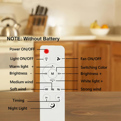 2026 New E27 Socket Ceiling Fan Light 💨 2-in-1 Fan Light