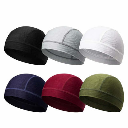 Full Mesh Cooling Helmet Liner Skull Cap - Ultra Breathable Sweat Wicking Hat for Hard Hats🧢