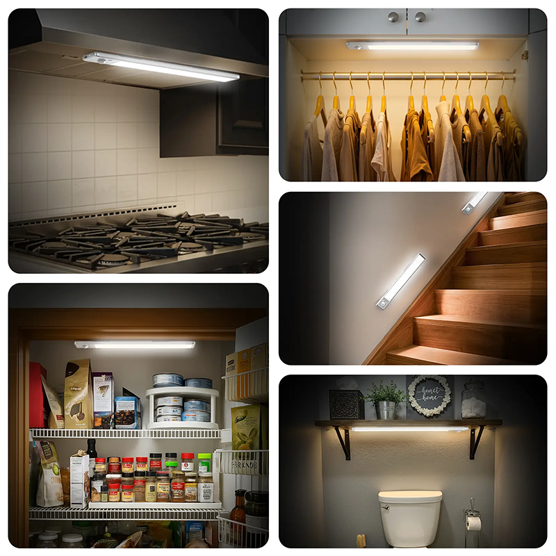 Under Cabinet Lights,Motion Sensor Night Light Indoor,USB Rechargeable Light💡