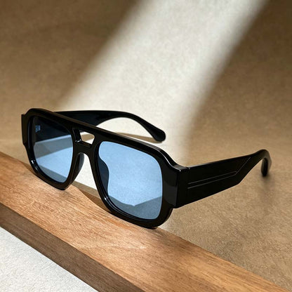 Stylish Aviator Sunglasses for Men and Women , Trendy Rectangle, Fashionable Design, Perfect😎