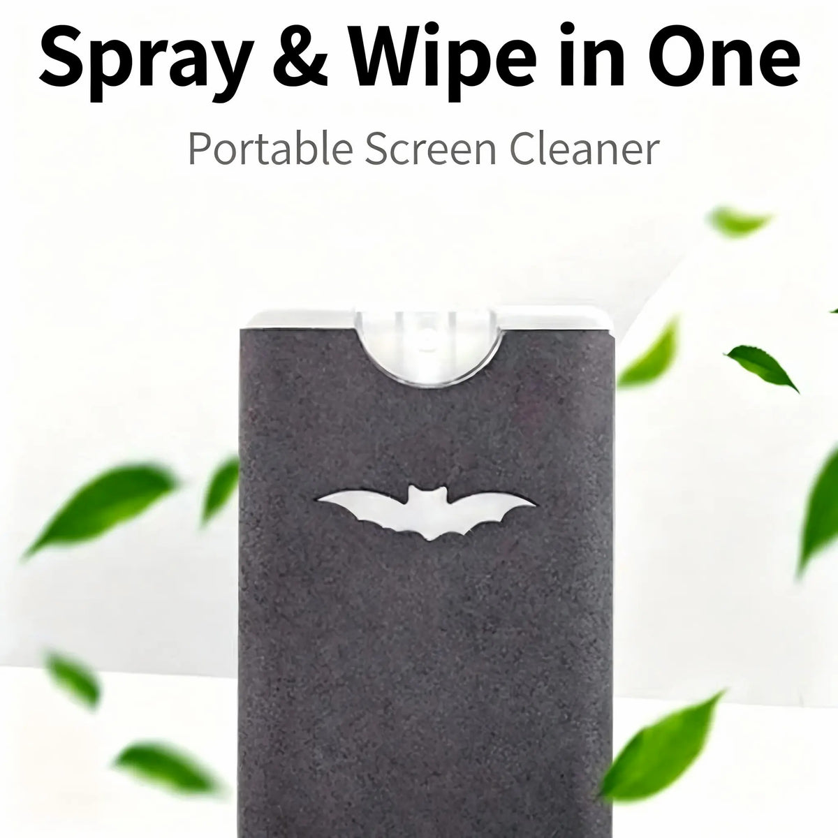 Portable Screen Cleaner Spray with Microfiber Cloth, Nano Streak-Free Cleaning✨