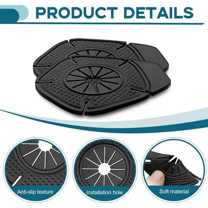 4 Pcs Silicone Automotive Windshield Wiper Arm Hole Protector Covers 🚗