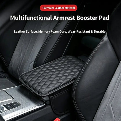 Multifunctional Car Armrest Box Cushion with Built-in Storage Bag🚙