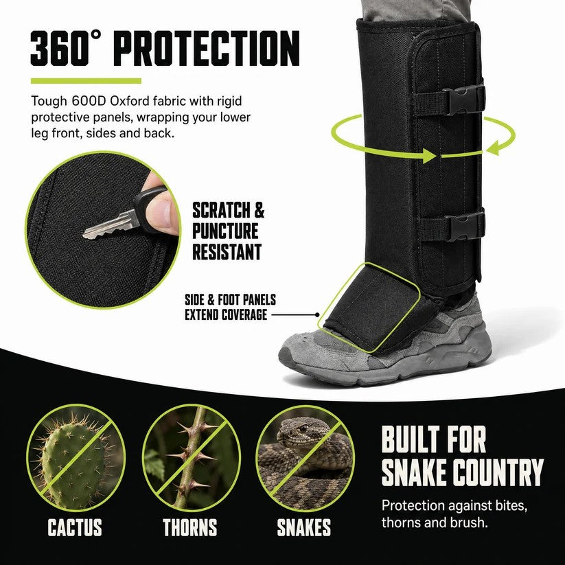 Tactical Snake Bite Protection for Hunting & Outdoor 🐍