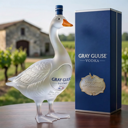 30th Anniversary 3D Sculpted Vodka Bottle