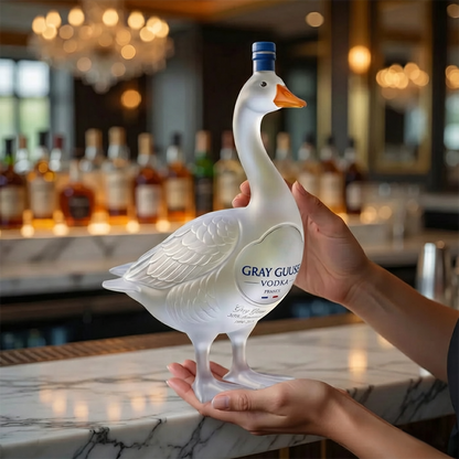30th Anniversary 3D Sculpted Vodka Bottle