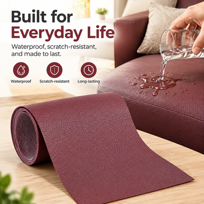 20*54 Inch Self-Adhesive Leather Sticker Patch Cuttable Sofa Repair ✨