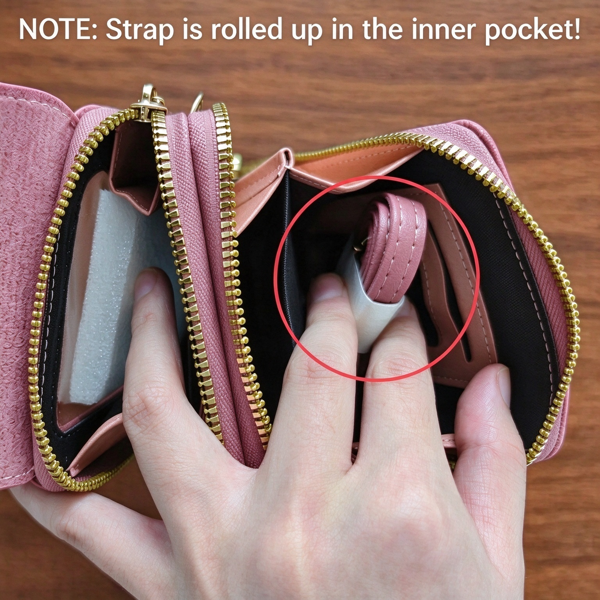 Touchscreen Sensitive Phone Bag with Multiple Colors, Use Phone Without Taking It Out 💼