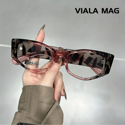 Women's Reading Glasses Anti-Blue Light Full Frame Square, Non-Prescription 👓