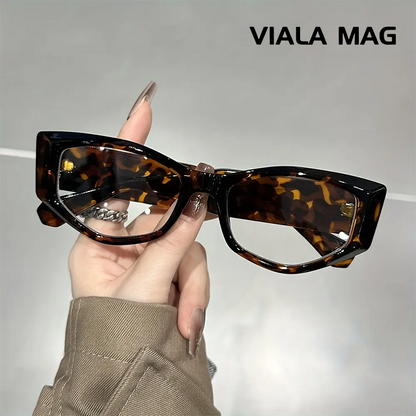 Women's Reading Glasses Anti-Blue Light Full Frame Square, Non-Prescription 👓