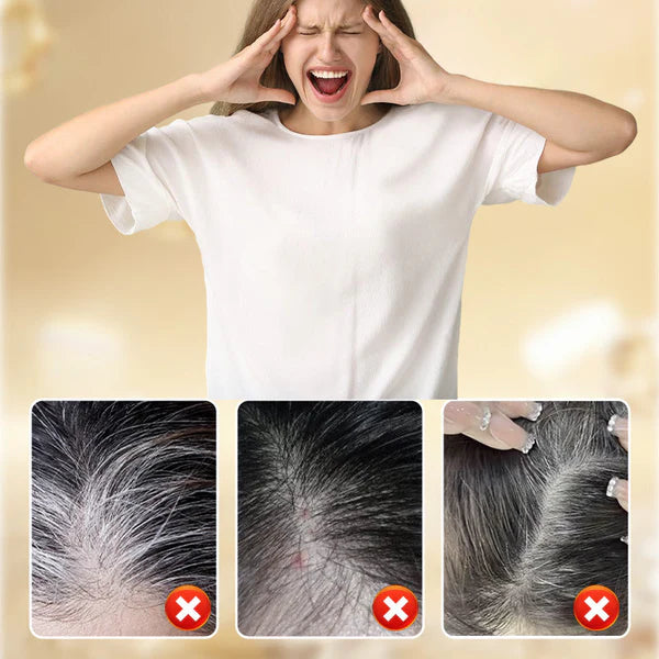 Disposable Hair Dye Stick, Covers Gray Hair, Waterproof and Sweatproof💇