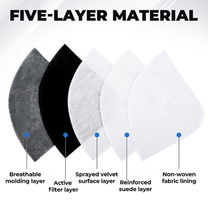 Carbon Filter Dust Mask | Reusable Adjustable Breathable Mask😷